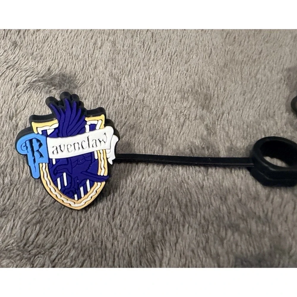 Harry Potter 8pc Simple Daily Use Silicone Straw Toppers